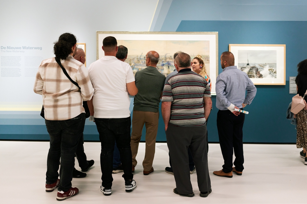 Laatste Wijken Welkom avond in museum voor bewoners Schiedam Noordrand