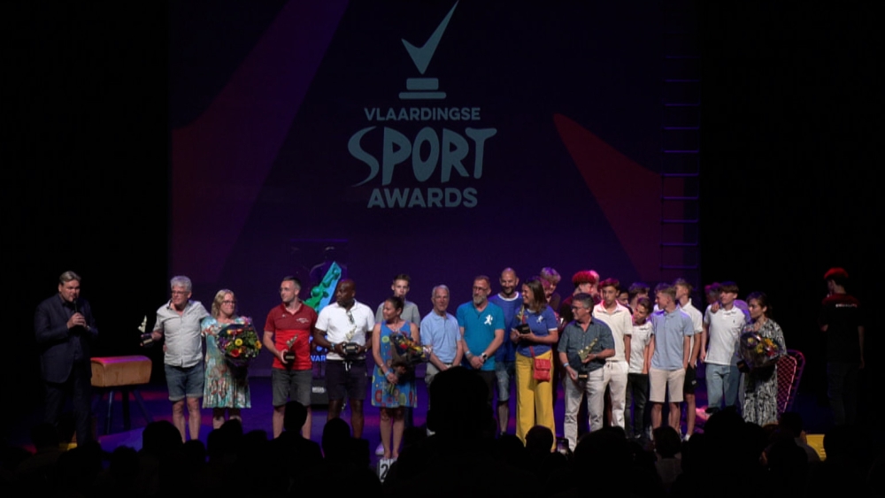 Registratie van uitreiking Vlaardingse Sport Awards