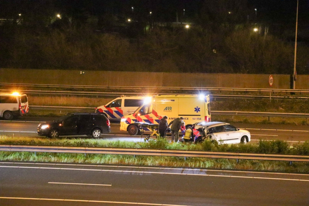 Gewonden door botsing op snelweg A4