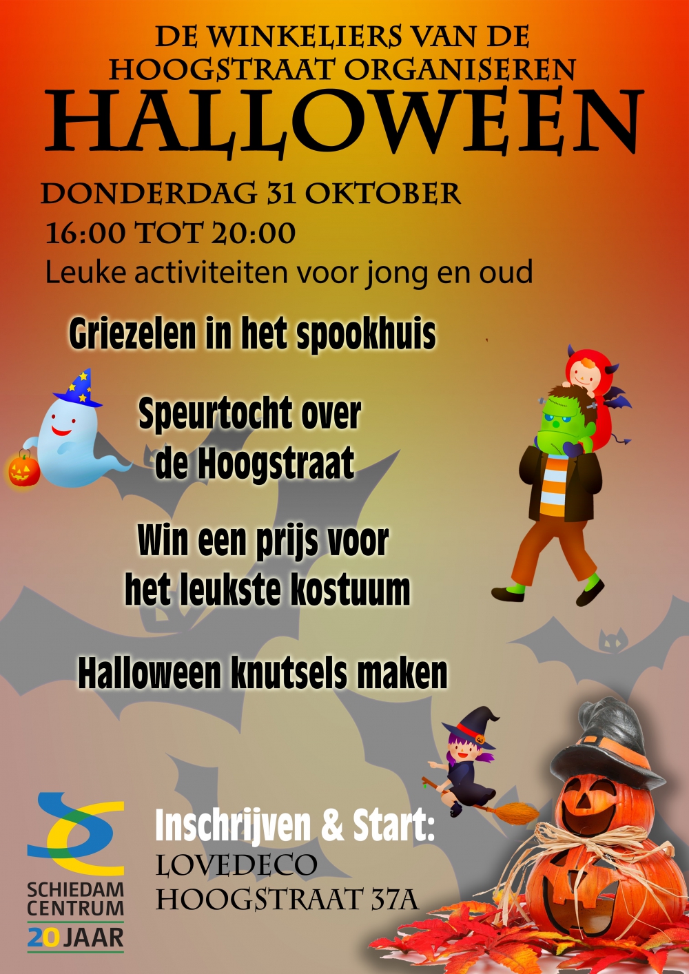 Halloween op de Hoogstraat