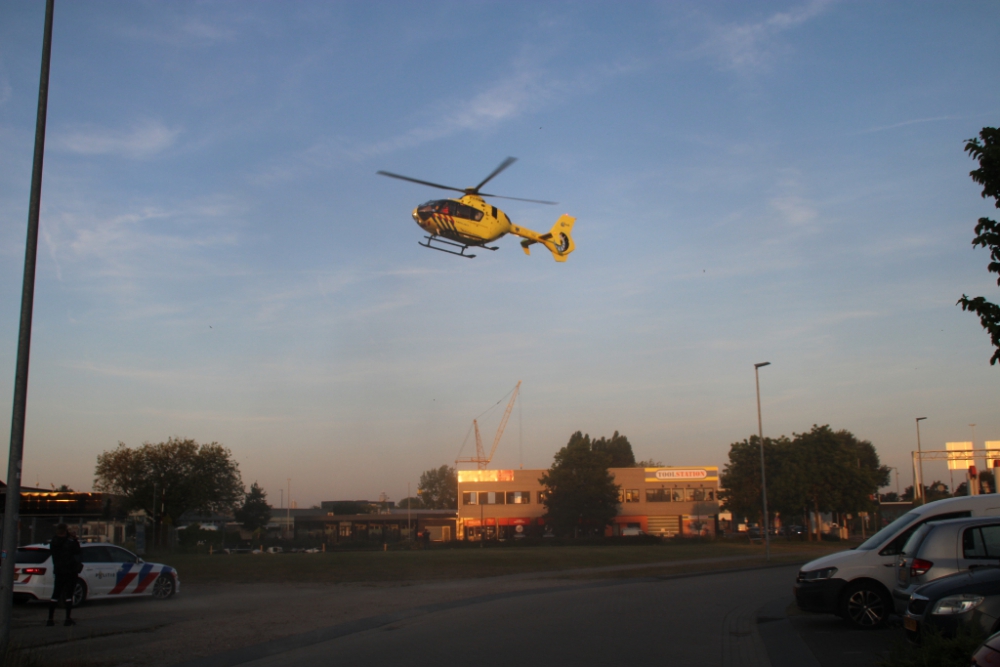 Traumahelikopter ingezet voor medische noodsituatie