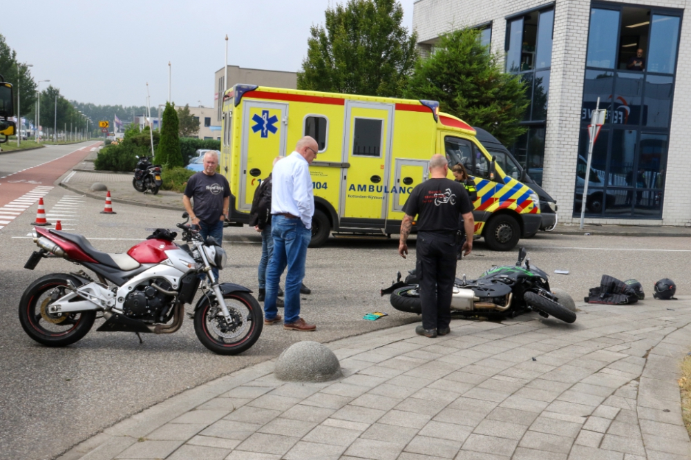 Nieuwe motor total loss na aanrijding