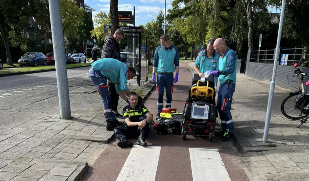 Wijkagent is letterlijk steuntje in de rug