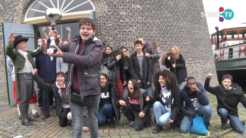 Brandersbeker voor de beste klas van het Erfgoedspoor