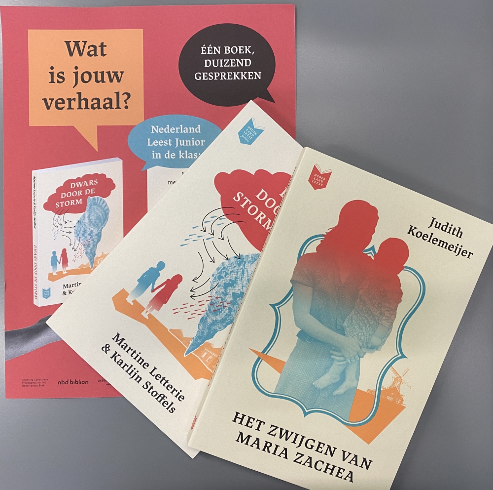 Cadeautje van de bieb tijdens campagne Nederland Leest