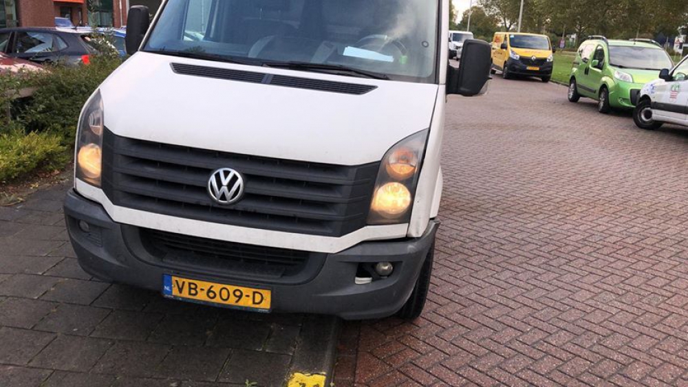 Volkswagen bus gestolen in Schiedam