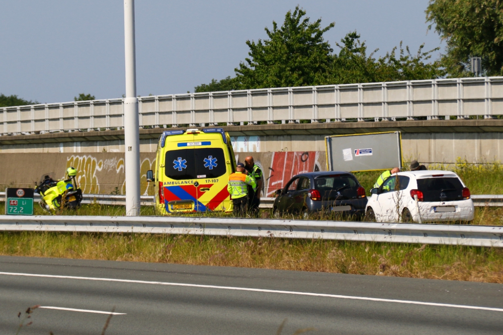 Voor de tweede keer vandaag ongeval bij Beneluxtunnel