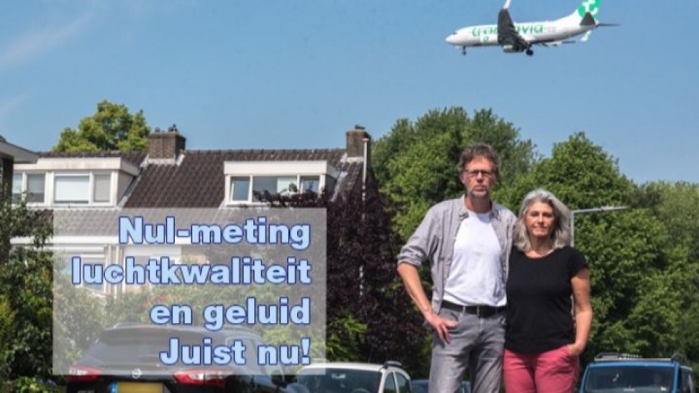 Vereniging Bewoners Tegen Vliegtuiglawaai start crowdfunding voor nulmeting rond Airport