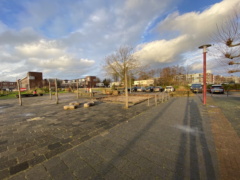 Voedselbanktuin Wibautplein is nu echt weg