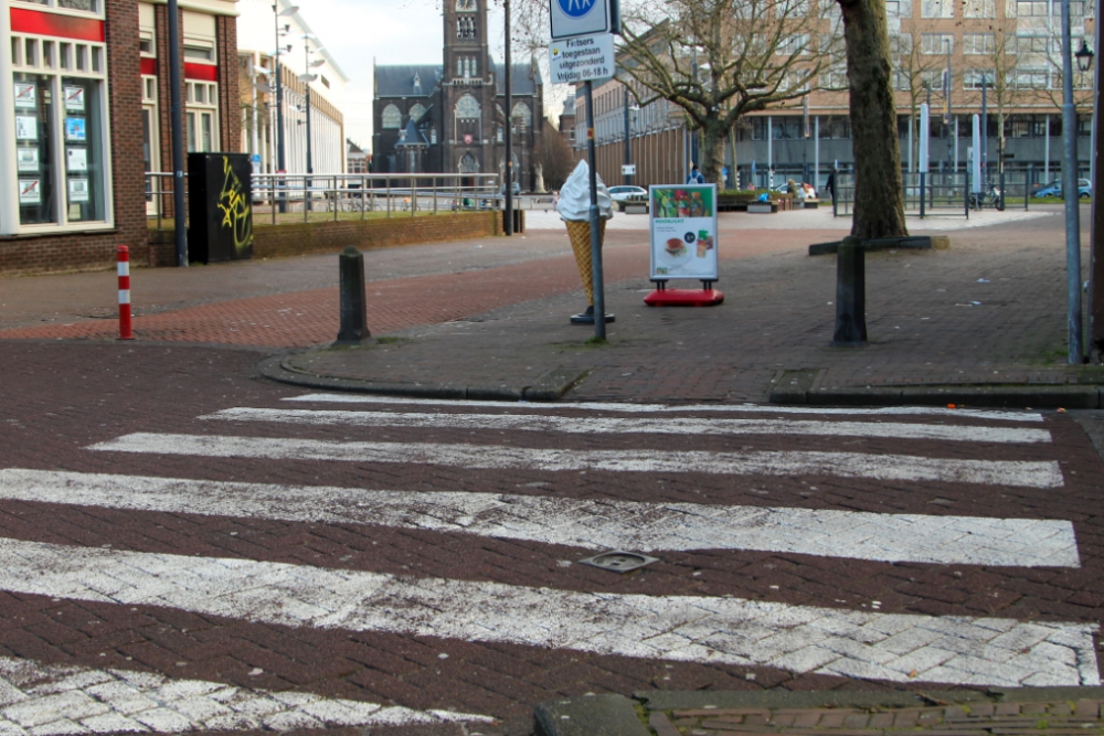 Nieuw zebrapad vervaagt snel