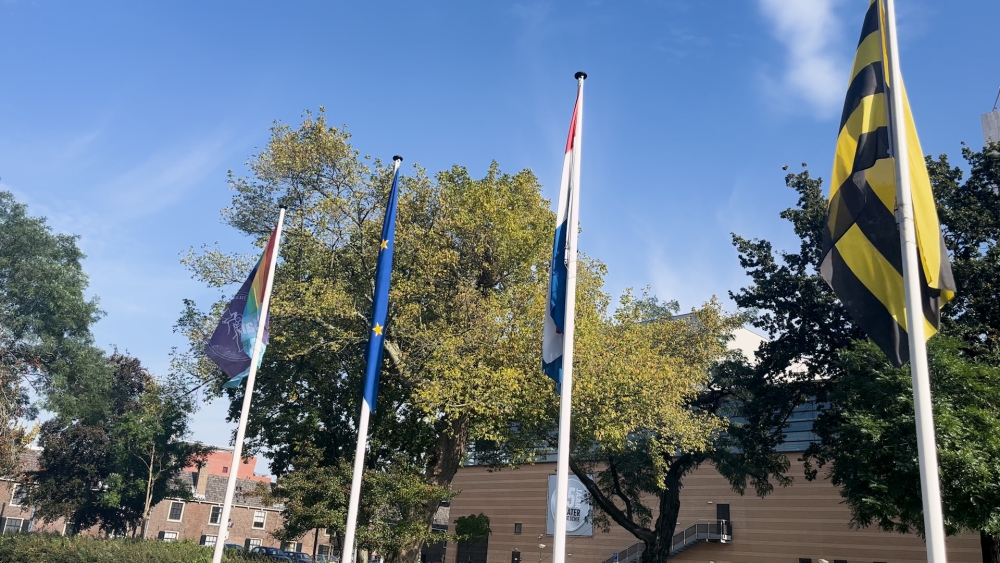 Meningen verdeeld over al dan niet hijsen Israëlische vlag in Schiedam