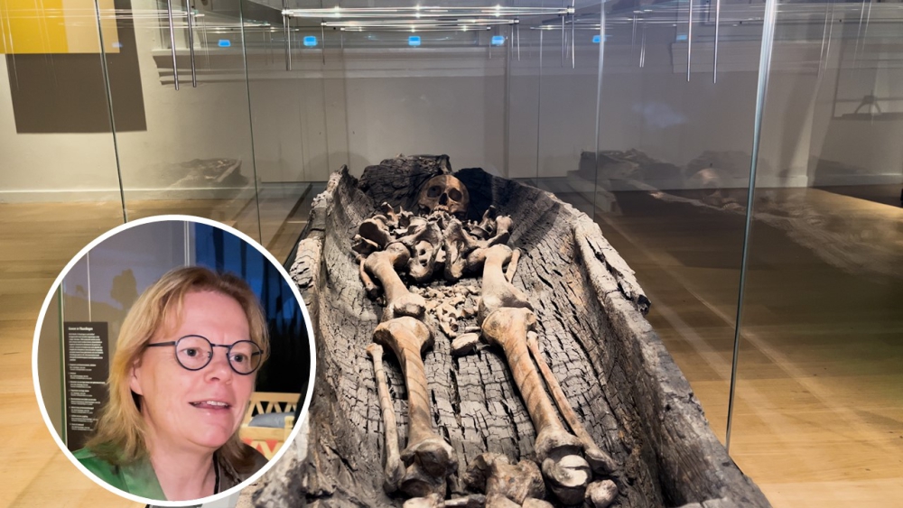 Duizend jaar oude Vlaardinger in het Rijksmuseum van Oudheden