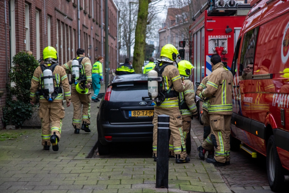 Gewonde bij keukenbrand