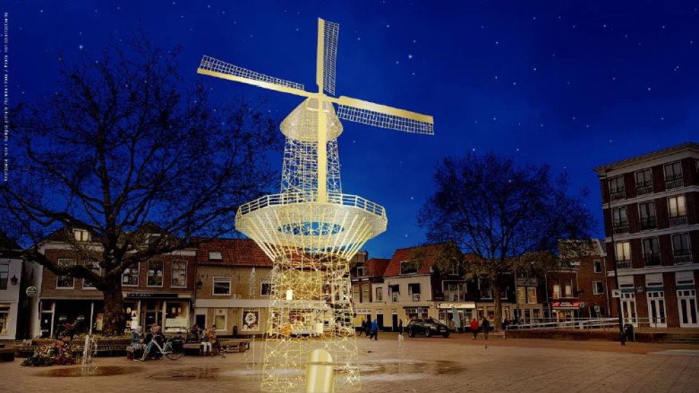 Nieuwe molen op het Land van Belofte moet Schiedam sfeervoller maken