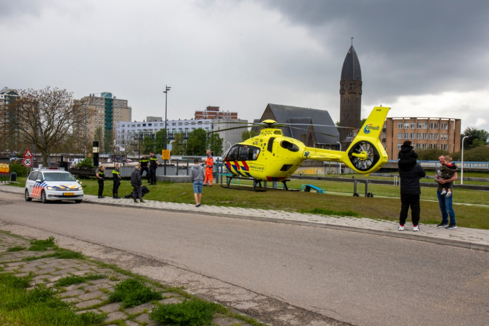 Traumahelikopter ingezet voor hulp aan baby