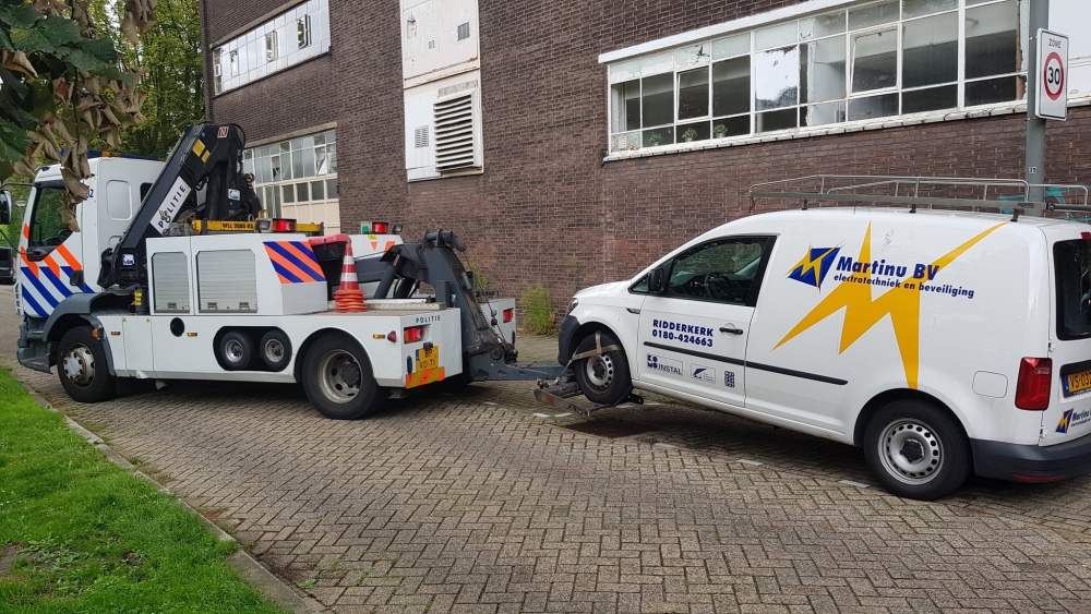 Diefstal uit bedrijfswagen voorkomen door Handhaving