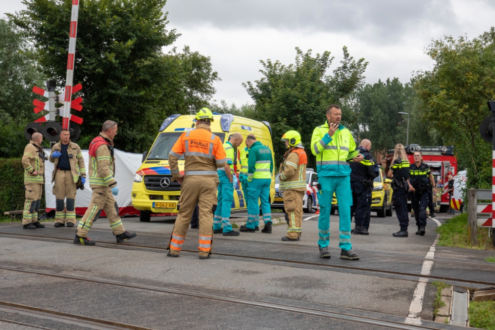 Door dodelijk ongeval treinverkeer tussen Schiedam en Delft voorlopig gestremd