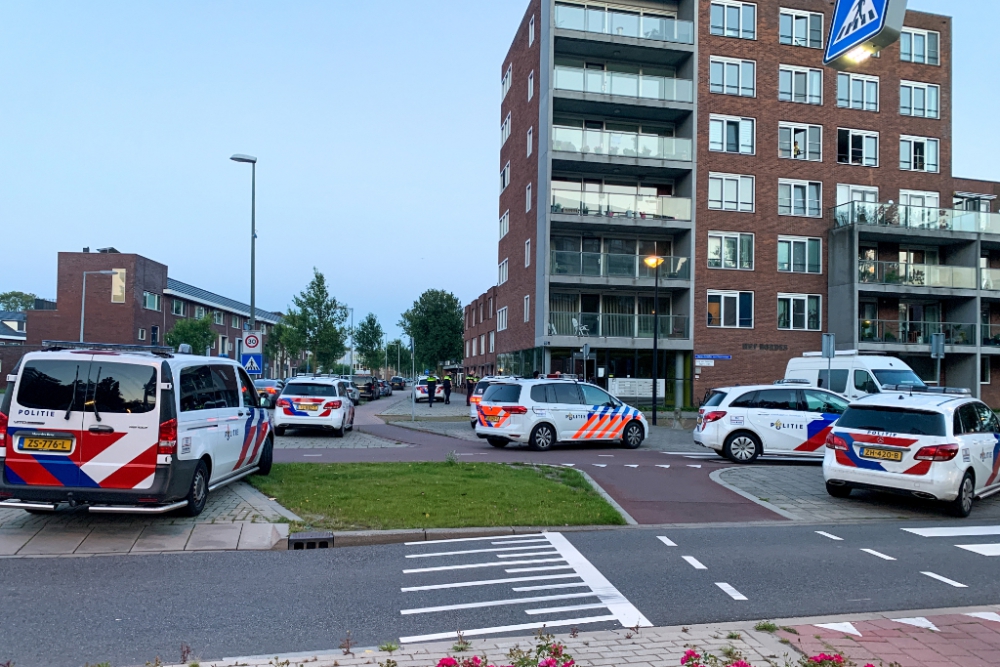 Veel politie nodig vanwege vechtpartij op de P. J. Troelstralaan