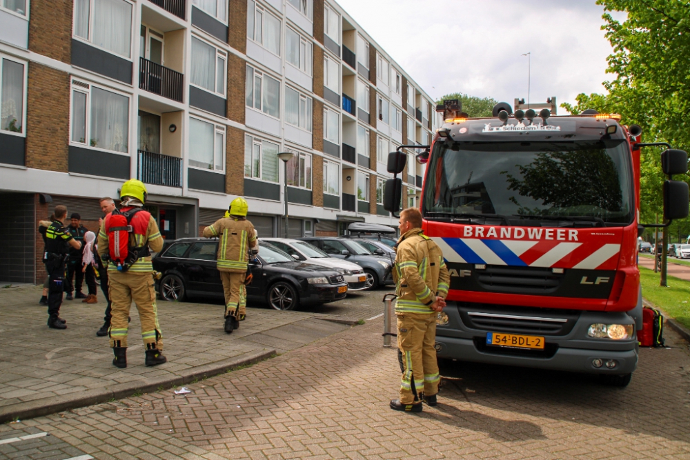 Brandmelding blijkt vergeten pannetje op het vuur