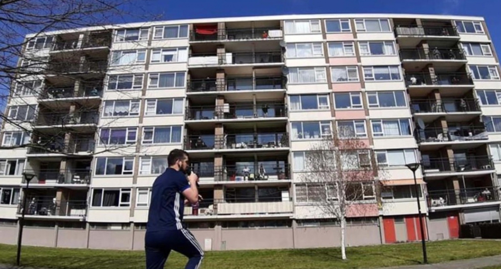 Laatste keer Balkon in beweging