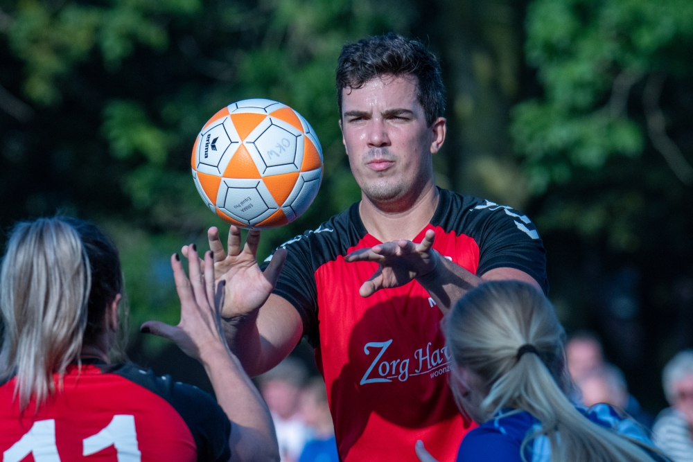 Korfballers Nexus pakken punt in Haarlem na bloedstollend slot