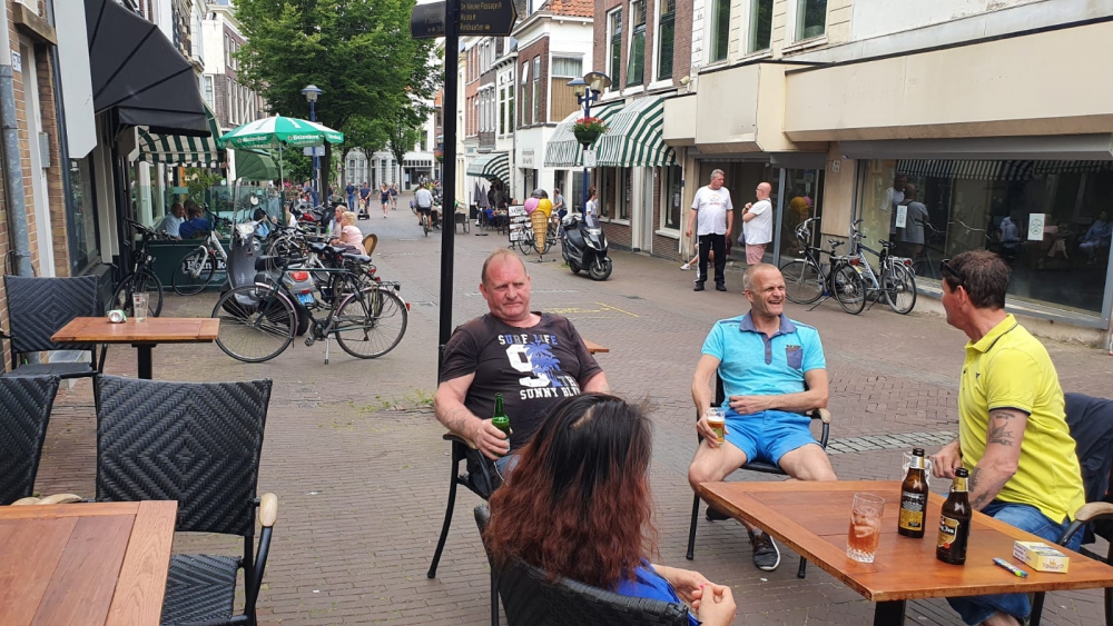 Horeca in Schiedam: 1 juni druk, maar daarna minder; &#039;Je kan aan de deur reserveren!&#039;