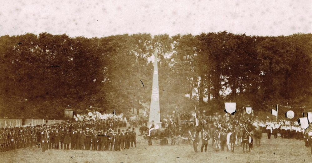 Herdenking 50 jaar Slag bij Waterloo