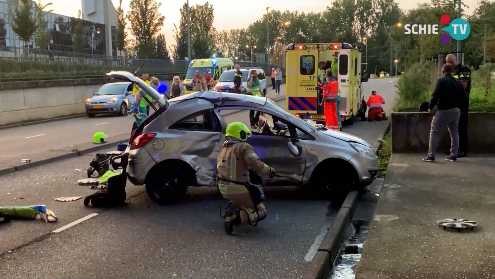 Dronken bestuurster sloeg met kinderen in auto over de kop en hoort 100 uur taakstraf eisen