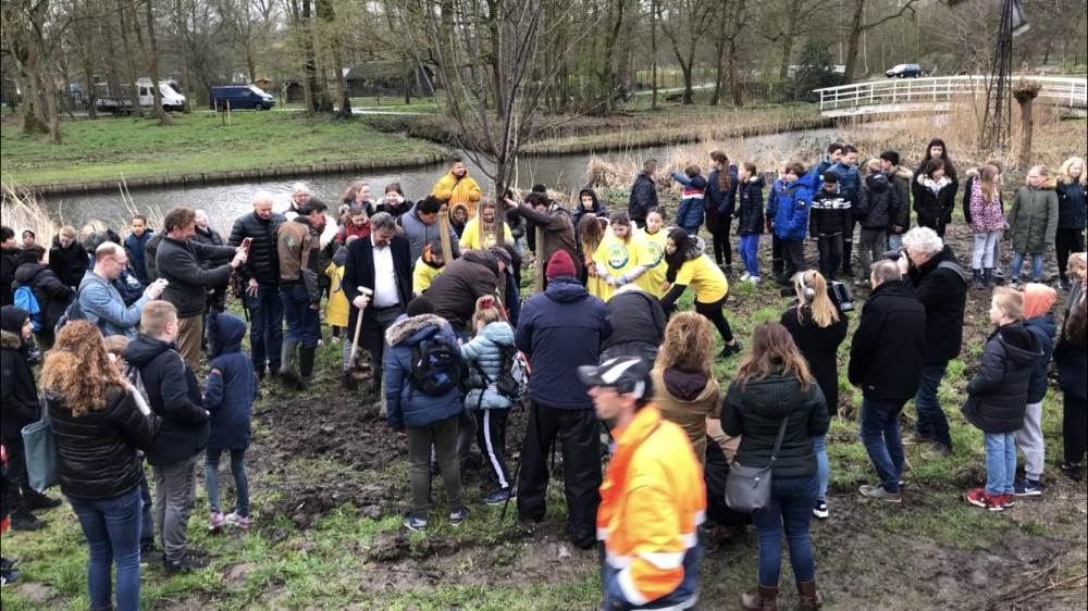 Drukte van jewelste op Boomfeestdag