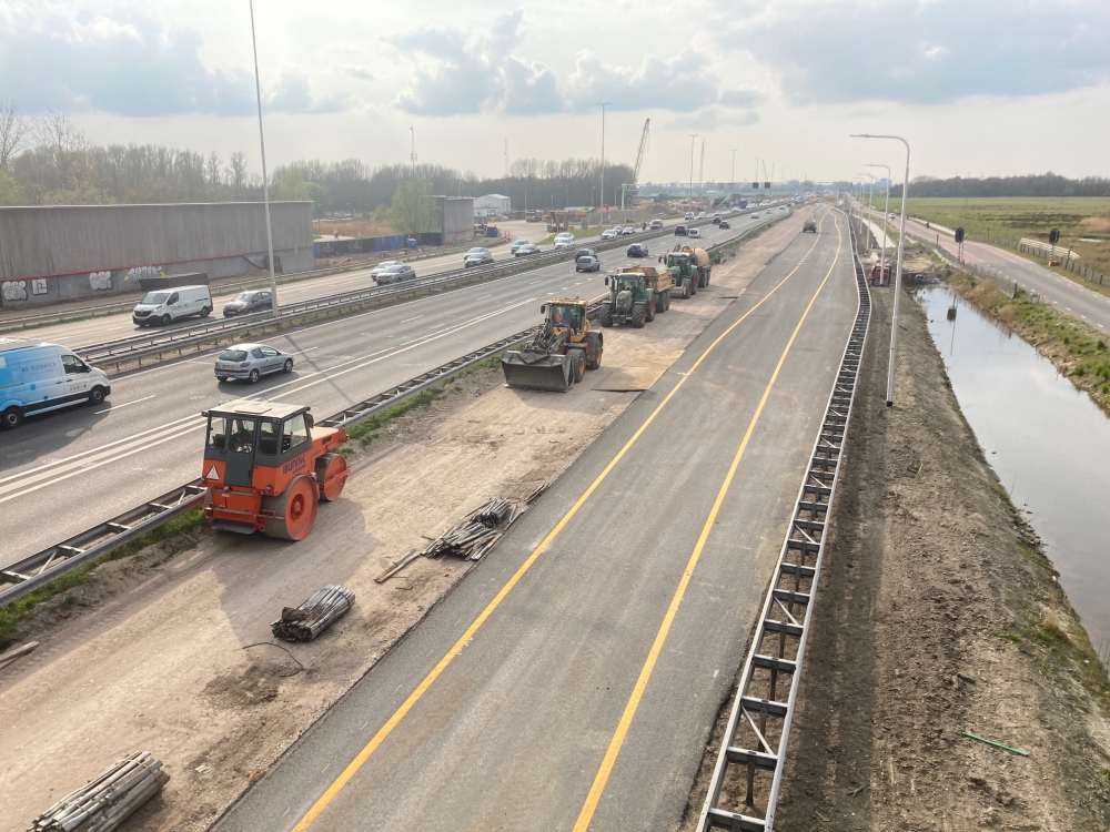 A20 tussen Maassluis en Vlaardingen-West dit weekend afgesloten