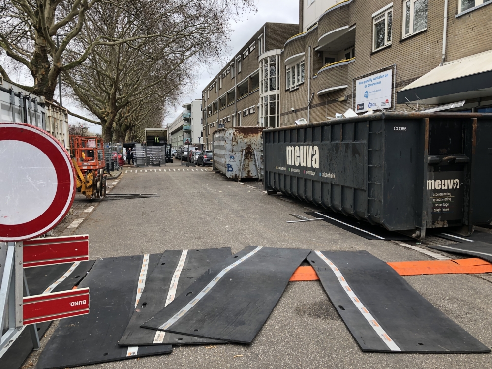 Verbouwing supermarkt in de Gorzen lijkt wel een militaire operatie