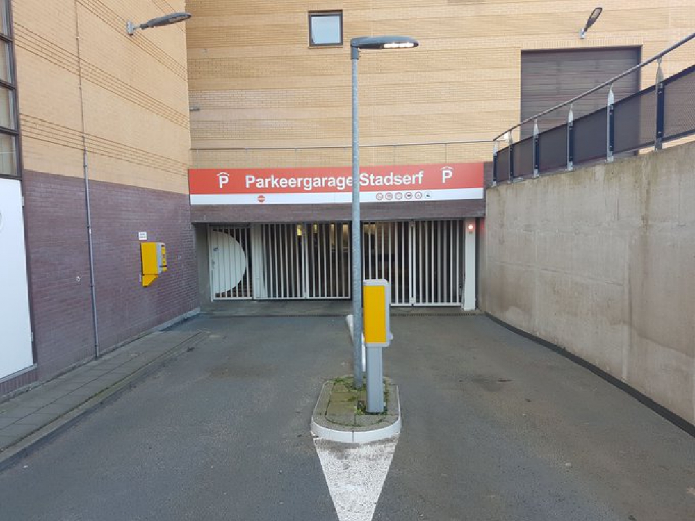 Deze week parkeergarage Stadserf dicht