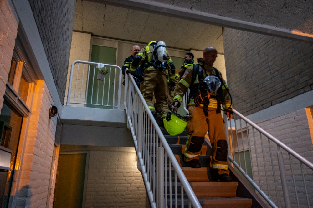 Brandweer rukt uit voor aangebrand eten