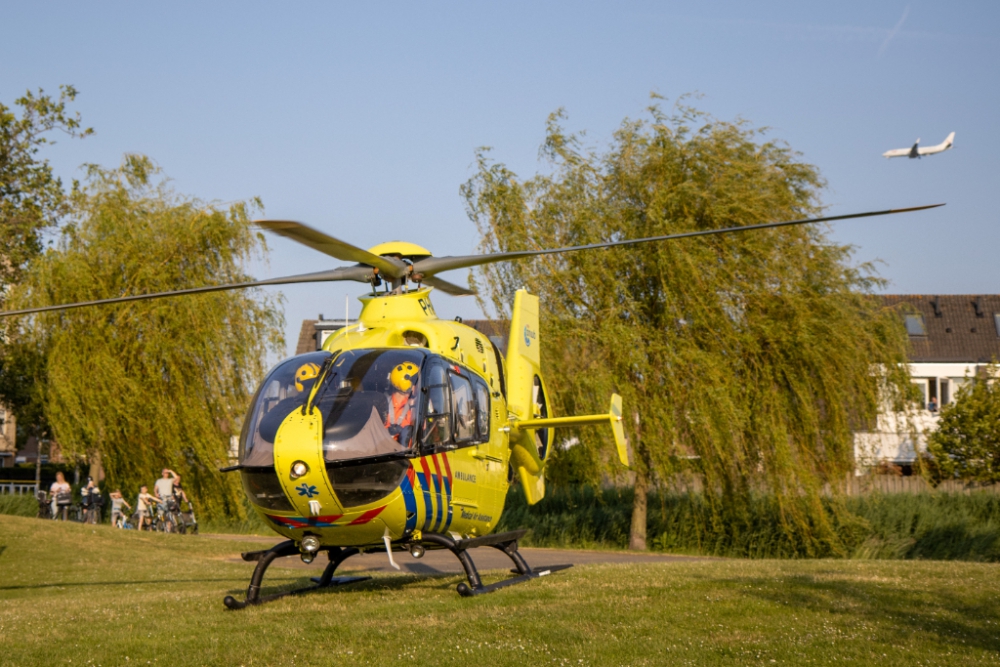 Nogmaals inzet traumahelikopter, nu in Noord