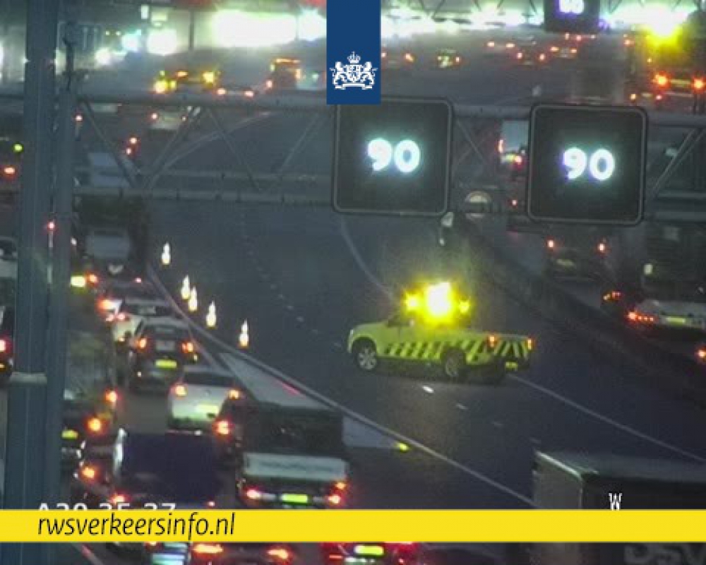 Weer veel verkeersellende in de ochtend