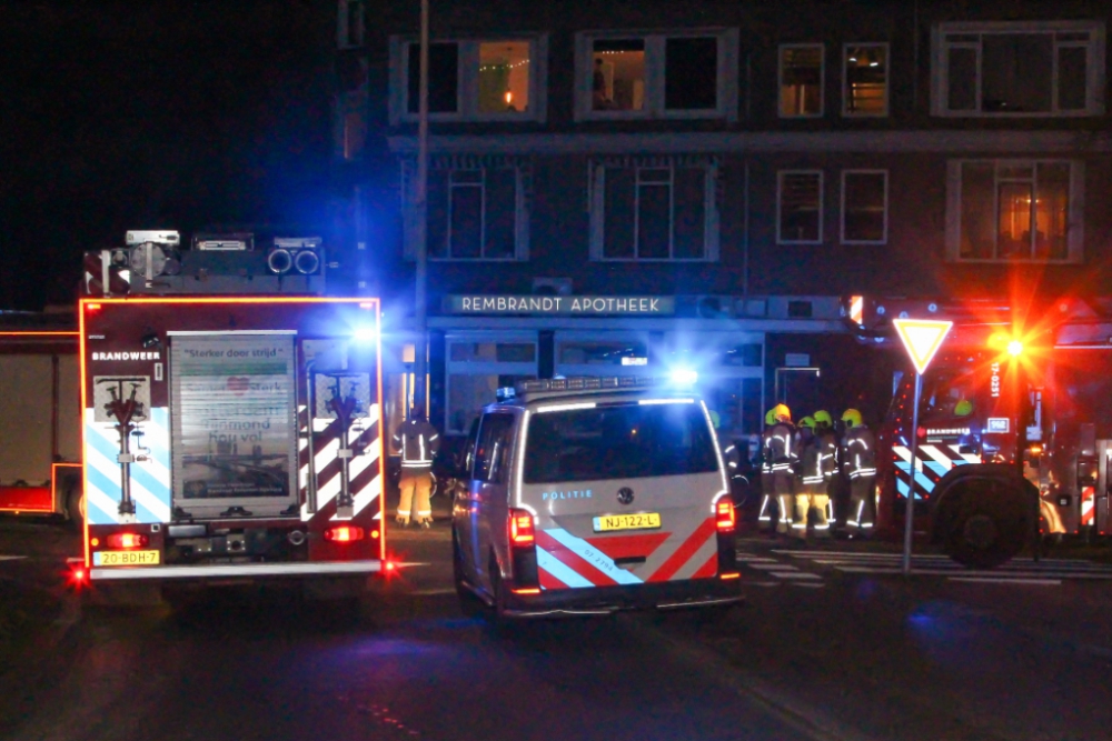 Hulpdiensten trappen twee deuren voor niets in