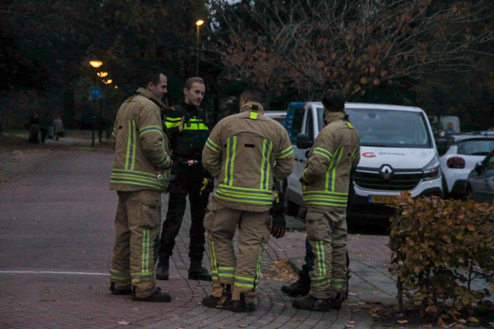 Gaslucht blijkt lekkende scooter in berging Faassenplein