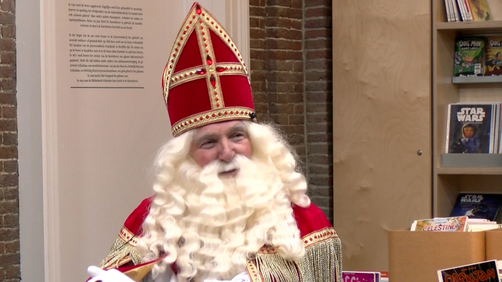 Sinterklaas te gast in het live programma Onder Ogen