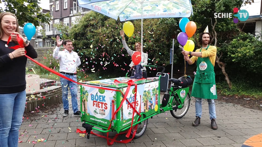 Schiedam heeft een eigen boekfiets