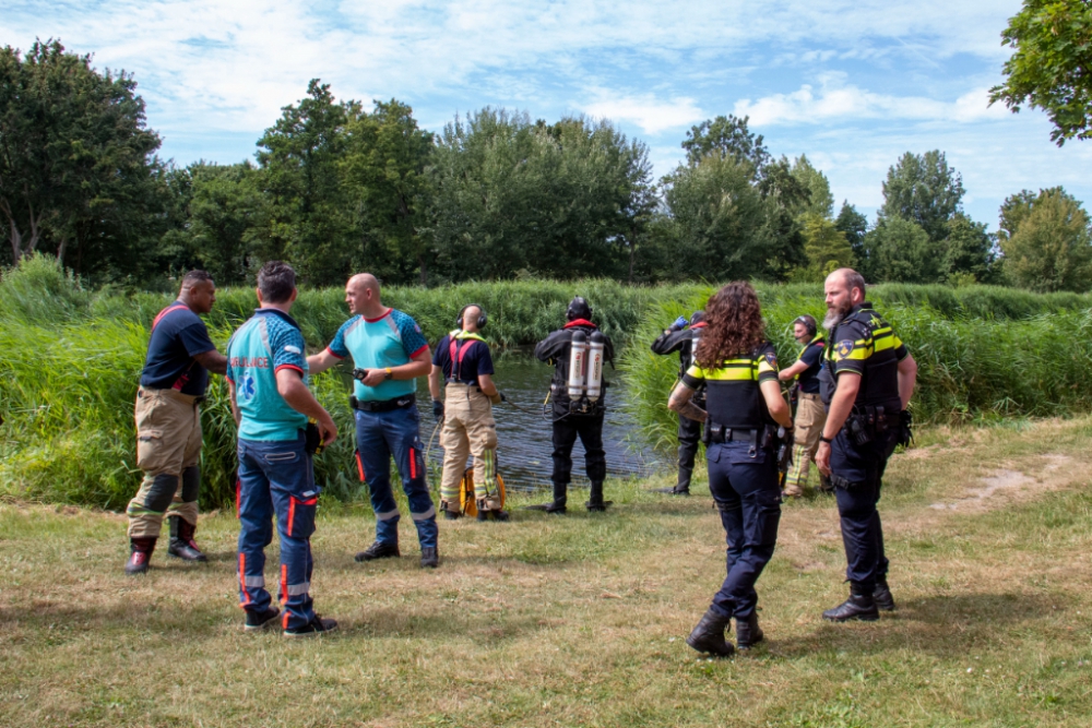 Kinderfietsje langs de kant, groot alarm voor hulpdiensten