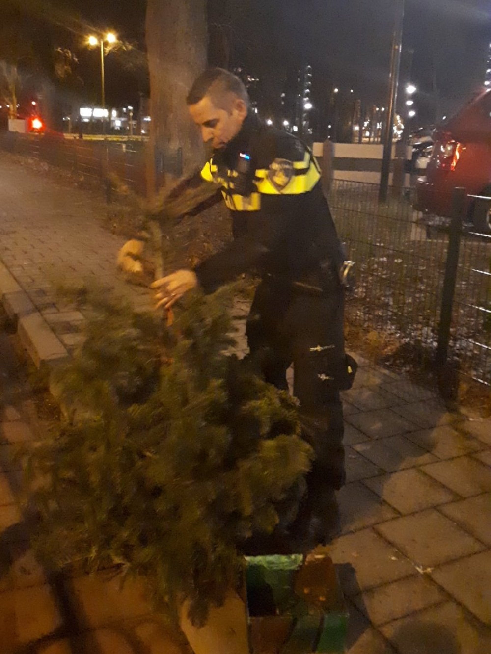 Een kerstboom voor de veiligheid