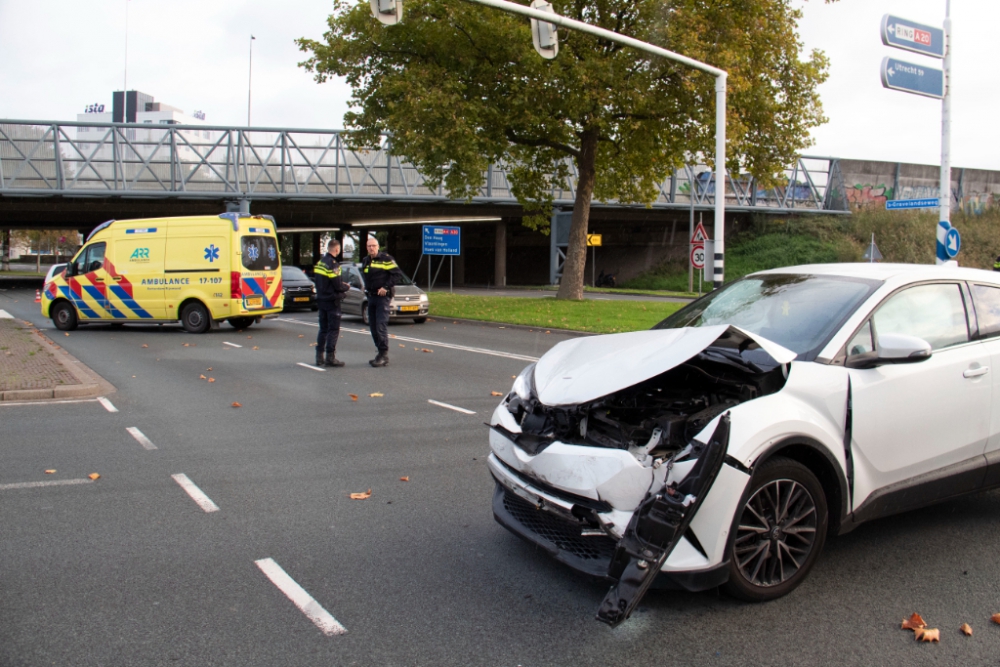 Flinke klap bij aanrijding, tegenpartij gaat ervandoor