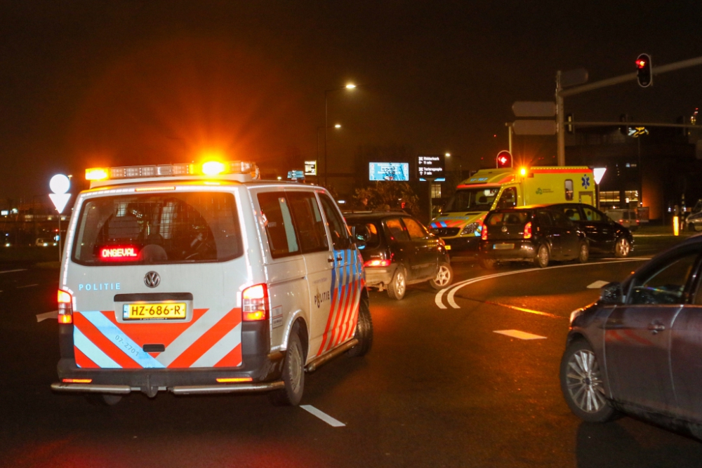 Gewonde bij aanrijding bij Vijfsluizen