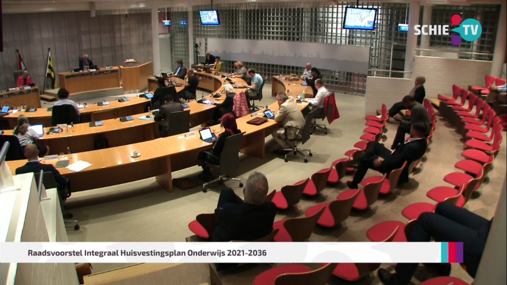 Vergadering gemeenteraad Schiedam van 21 april 2020