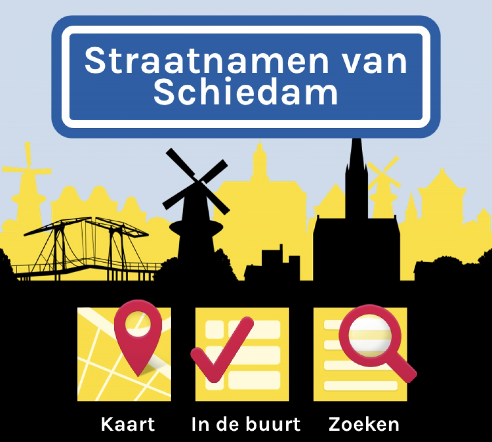 Schiedam krijgt een straatnamen-app