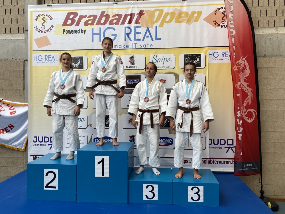 Judoka&#039;s Sportinstituut Schiedam starten nieuw seizoen met medailles in België