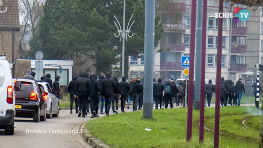 Ondanks vuurwerkverbod méér schade in Schiedam dan de afgelopen jaren