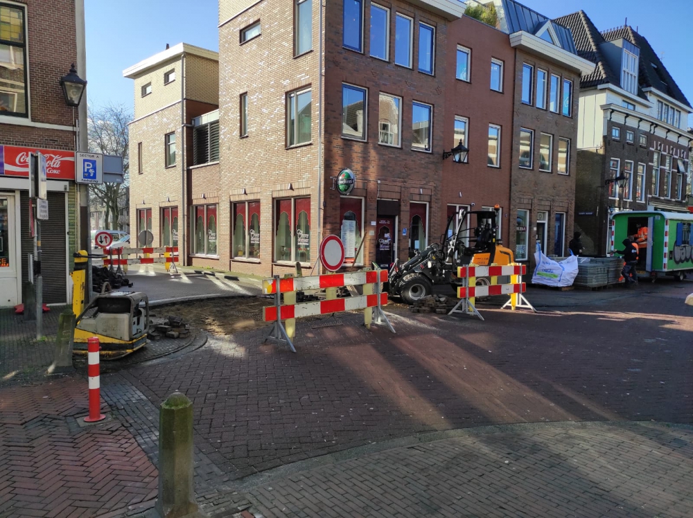 Nieuw zebrapad wordt opnieuw aangelegd