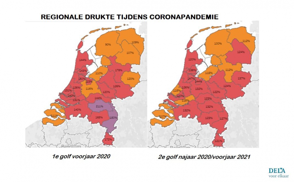 In onze regio veel oversterfte bij DELA