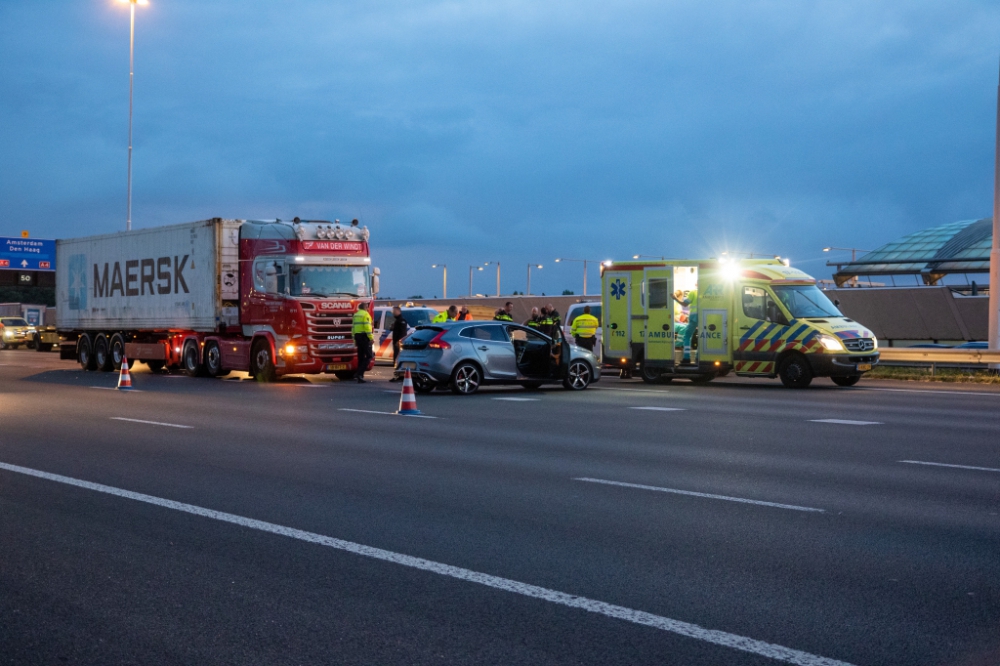 Lange files en vertraging na ongeval op de A4